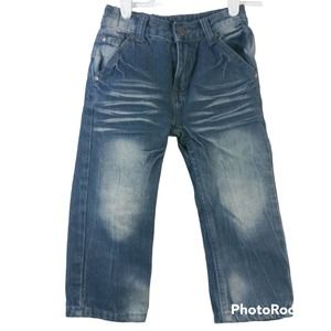 Chams Childs Straight Leg Jeans Size 3T